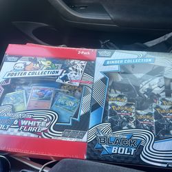 black bolt binder collection scarlet and violet black bolt white flare