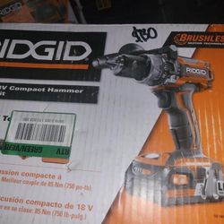 Ridgid Hammmer Drill New 