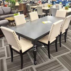 7pc Dining Room Set 