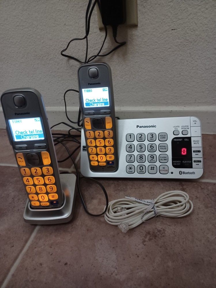 Panasonic KX-TGE270 S Link2Cell Bluetooth Cordless Phone