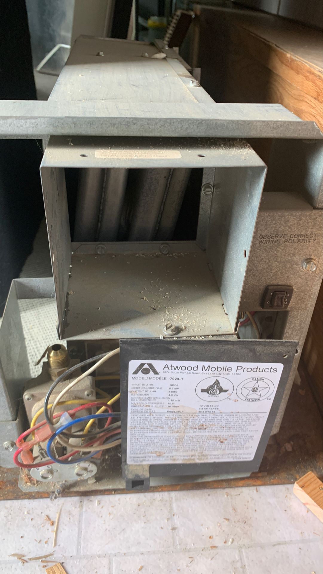 Atwood RV Trailer Furnace Heater for Sale in Compton, CA OfferUp
