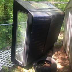 Truck Cap Removed From a GMC Pick Up Truck 