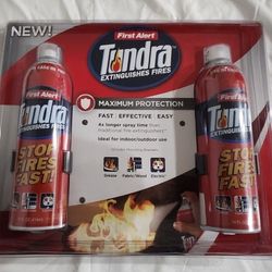 2 Fire Extinguisher Cans