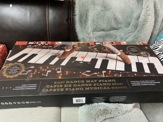 Giant dance mat piano
