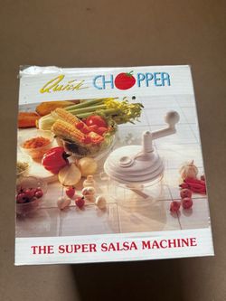 $5.00 , Quick chopper fruit or salsa machine