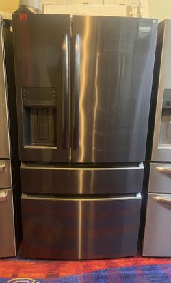 Frigidaire 36” French Door Black Stainless Steel 