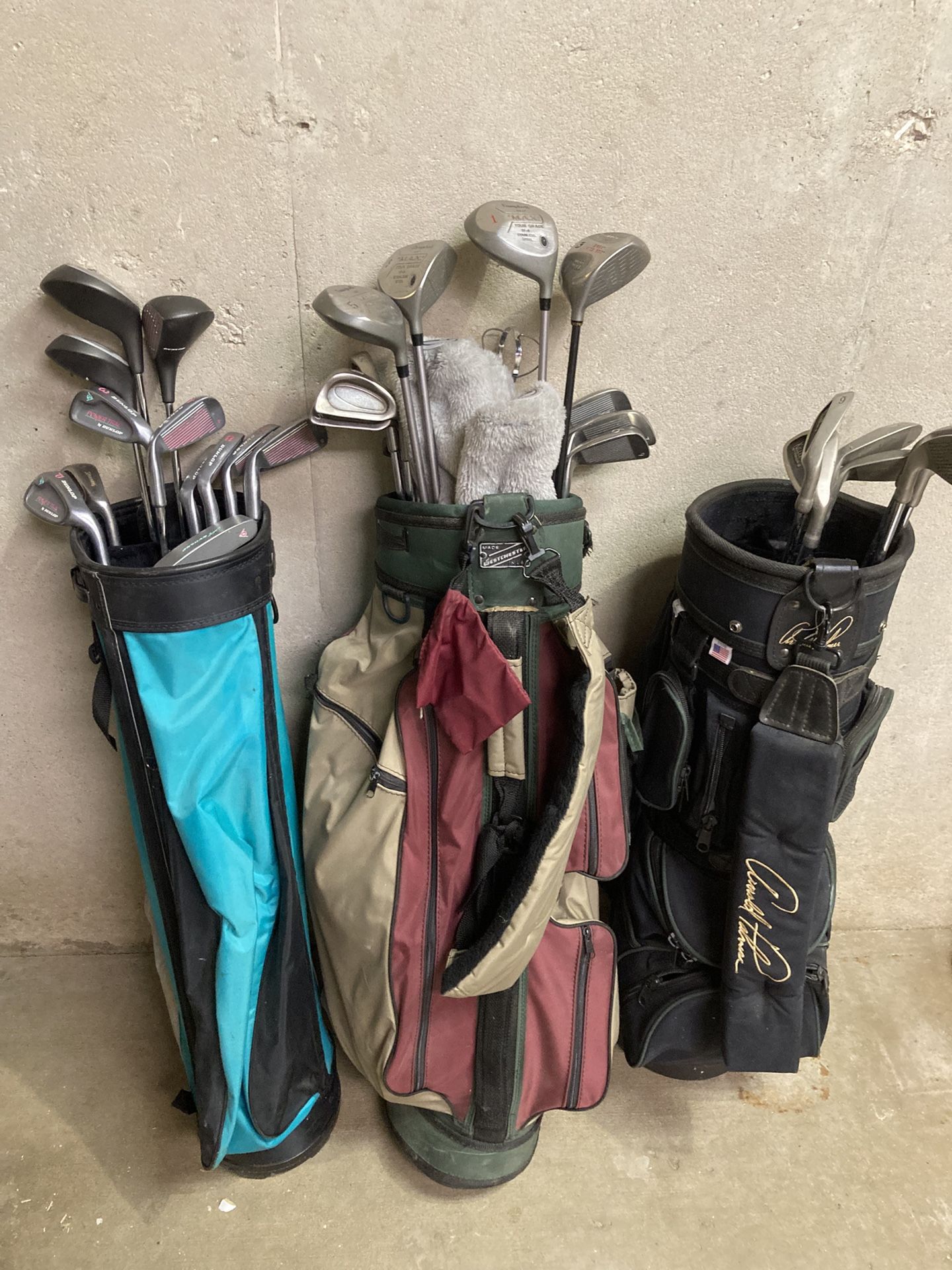 Golf Clubs    All 3 Sets for   $40