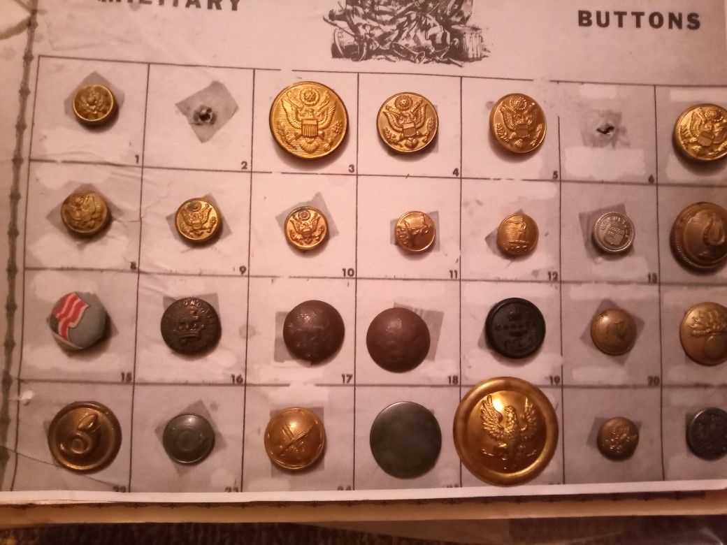 Military Buttons