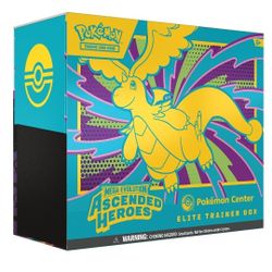 Pokémon TCG: Mega Evolution-Ascended Heroes Pokémon Center Elite Trainer Box