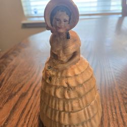 Antique Victorian Lady Jewelry Music Box