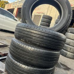 4 MICHELIN 225/65/17 Installation Included 