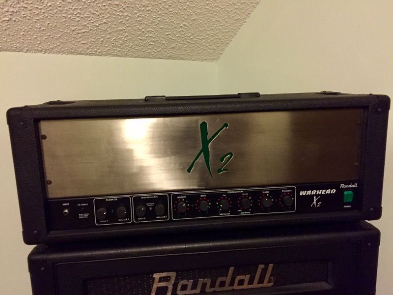 Randall Warhead X2 300 watt guitar head
