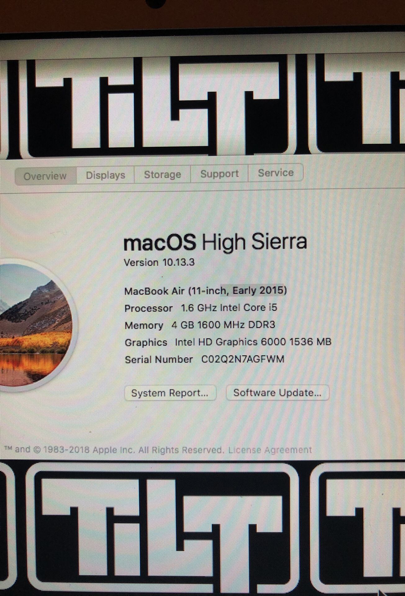 2015 11 Inch MacBook Air