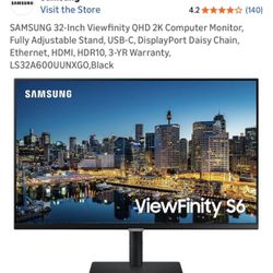 32” SAMSUNG MONITOR
