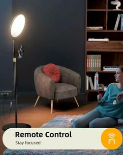 10.5" Ring Light with Stand and Phone Holder - 69" Tripod for with Light, Professional Ringlight for Video Recording/Make up/Streaming, Full Screen Li