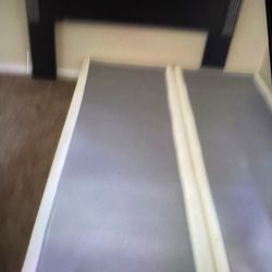Bed Mattress box spring headboard 