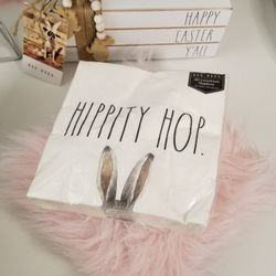 Rae Dunn HIPPITY HOP 40 pcs Luncheon Napkins NWT