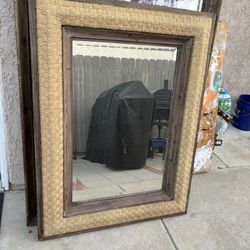 Wooden Mirror Frame