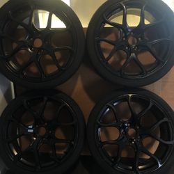 Rims And Tires 4 Set