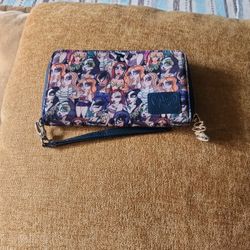 Gently Used Sand One Sand Oner Wristlet Wallet