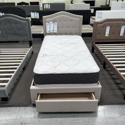 Twin Bed With Mattress Only 