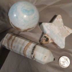 Caribbean Calcite Sculpture Bulk lot