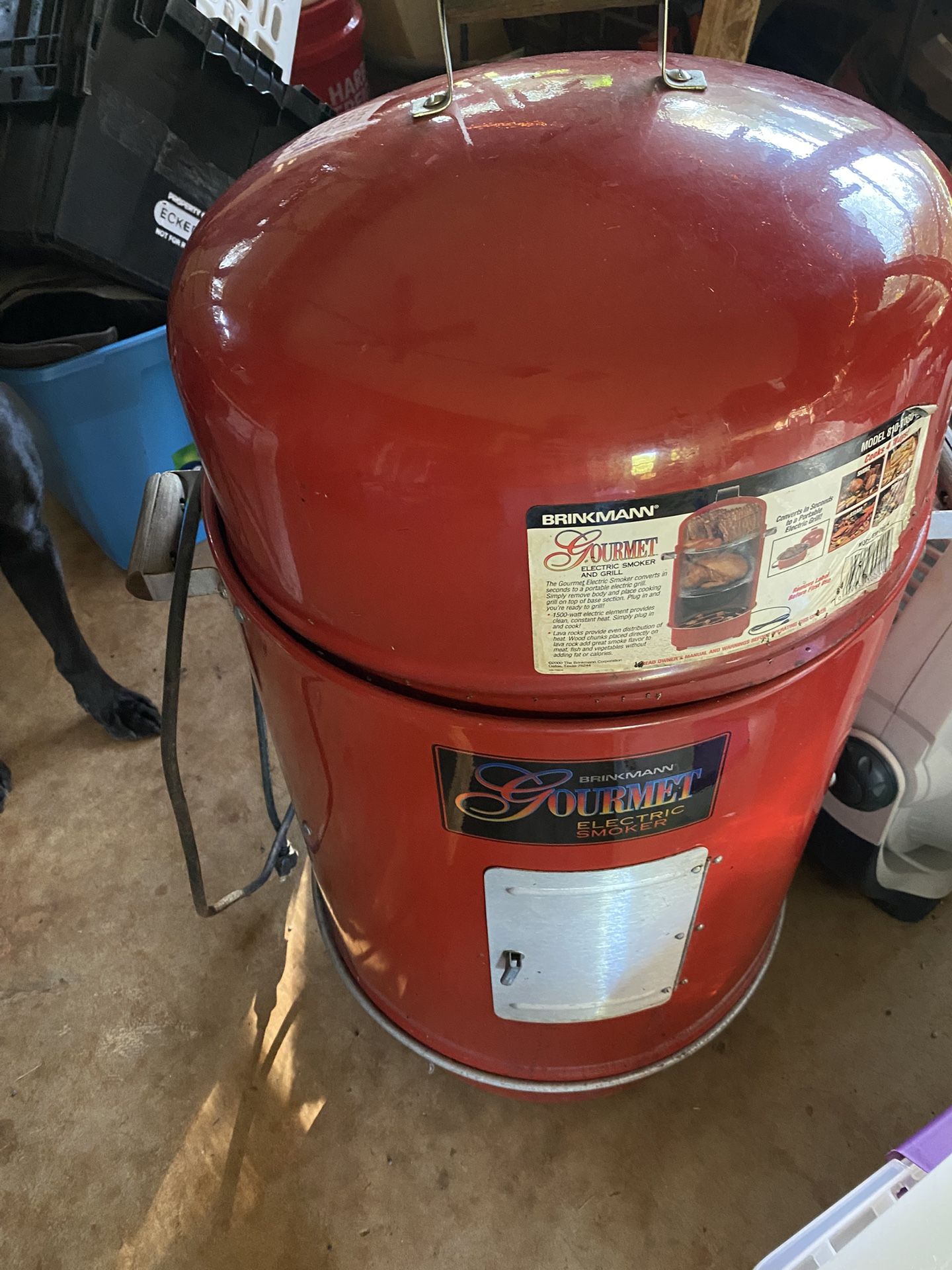 Electric Smoker With Cover