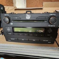 2011 Toyota Corolla Headunit