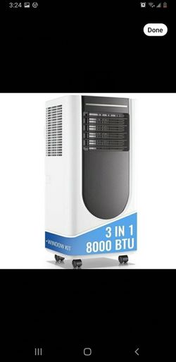 Brand New TACOOL 8,000 BTU Portable Air Conditioner (Window Kit Included)