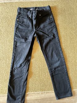 Girls, Old Navy, slim stretch, black pants size 8
