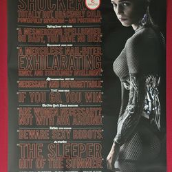 Ex Machina 27x40 Double Sided Movie Poster New!
