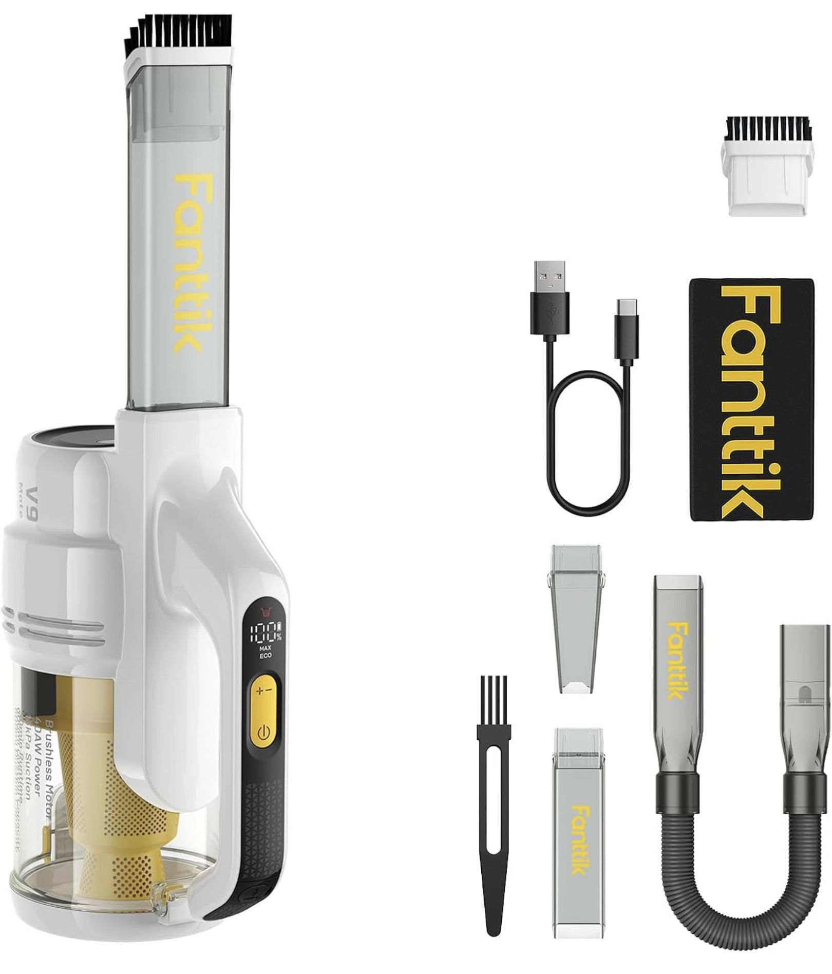 Fanttik V9 Mate Cordless Car Vacuum