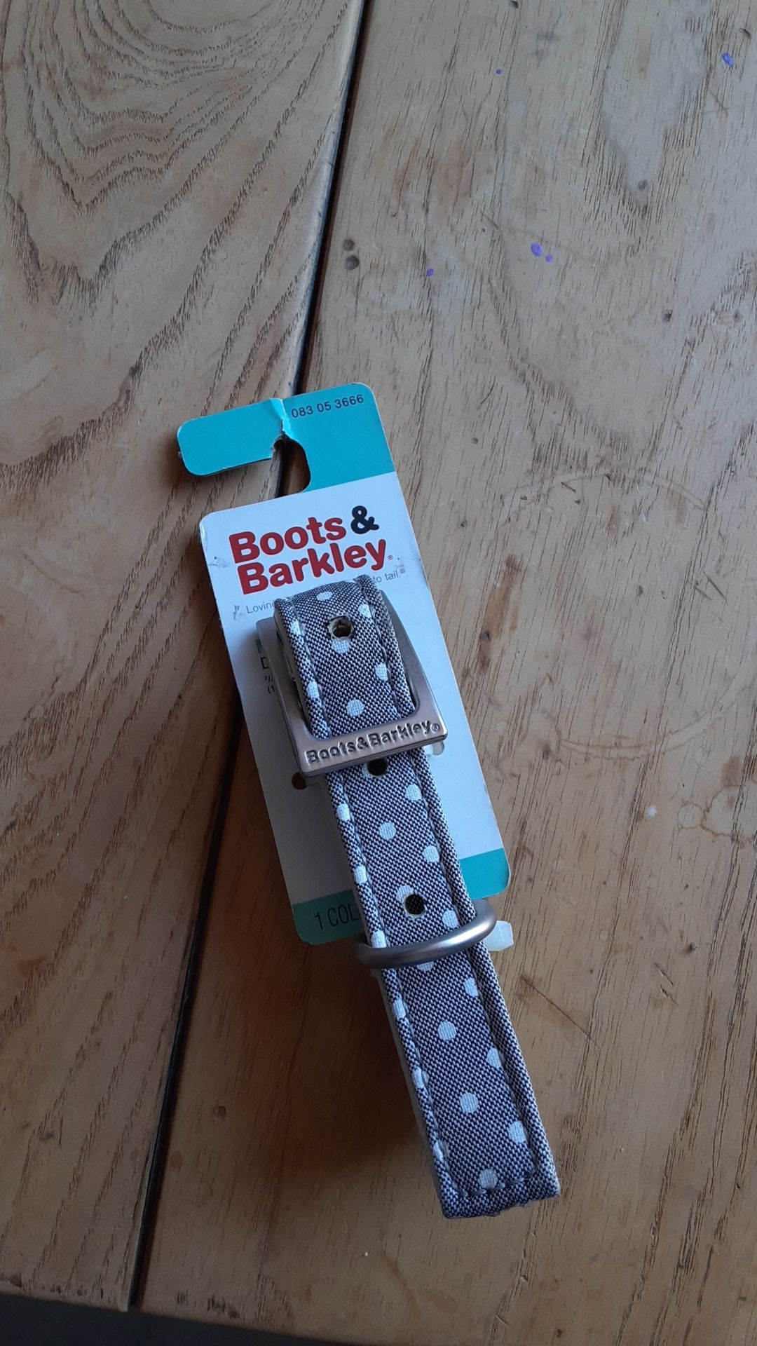 Boots & Barkley medium dog collar