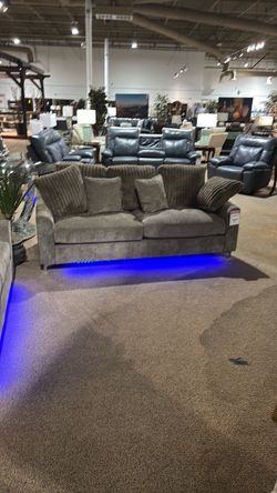 Two piece sofa set
