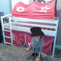 Twin Size Girls Tent Bed