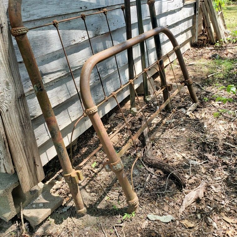 Old Brass Bed