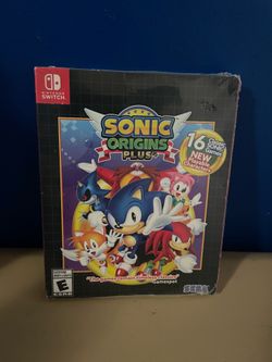 Nintendo Switch Sonic Origins Plus New Sealed