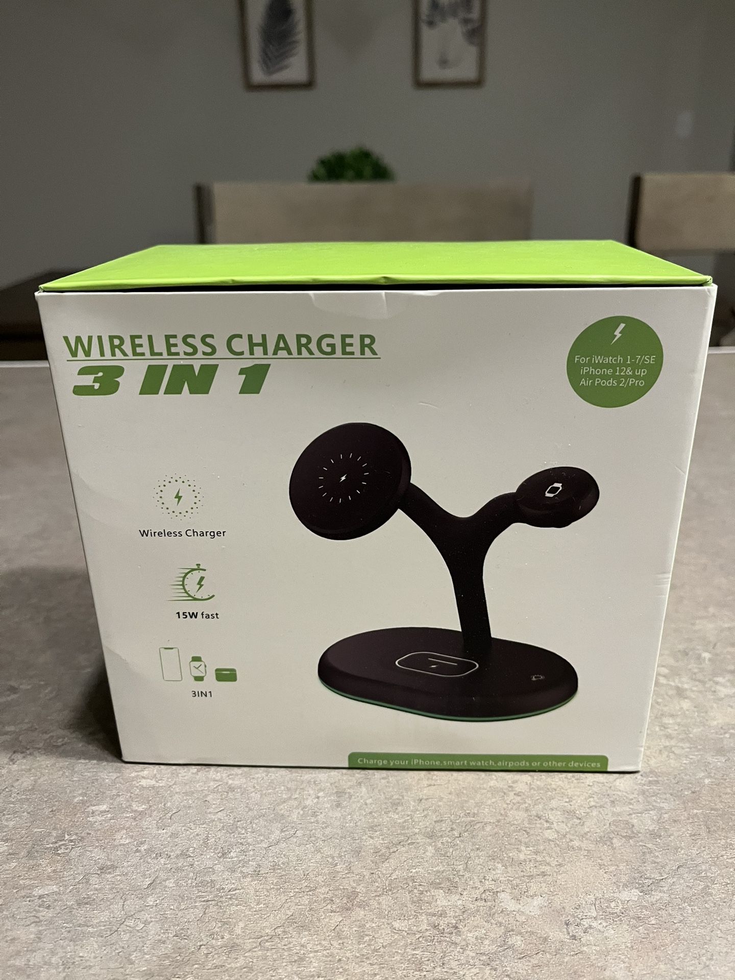 Wireless 3 in 1 Charger