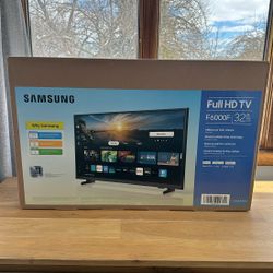 [New in Box] Samsung 32” Class F6000F Series LED HD Smart Tizen TV 2025