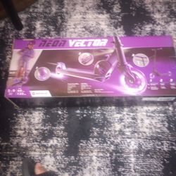 Neon Vector Kids Scooter