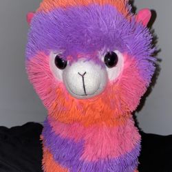 Pink & Purple Llama Plushie
