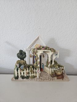 Spring House Front Figurine