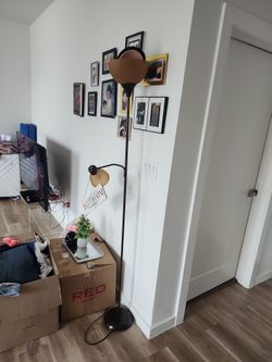 Luggage, lamps for sale