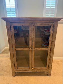 Rustic Distressed Cabinet