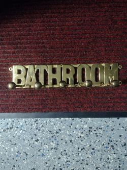 Mounting Hook Rack For Bathroom, 13 Inches Long