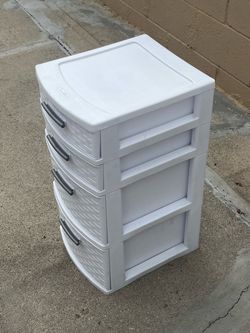 Plastic shelves