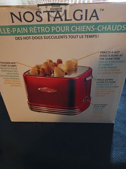 Hot dog n bun toaster