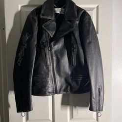 Off-White Rationalism Leather Jacket (FW20)