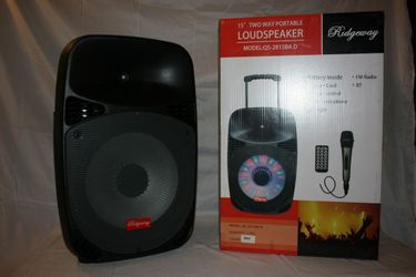 📢Bluetooth speaker sd card slot usb flash drive fm radio microphone included for karaoke🎶