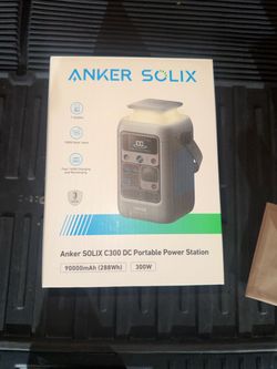 Anker SOLIX C300 DC Portable Power Station